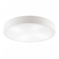 Iluminação de teto NATURAL 4xE27/60W/230V ø 57 cm branco/pinho