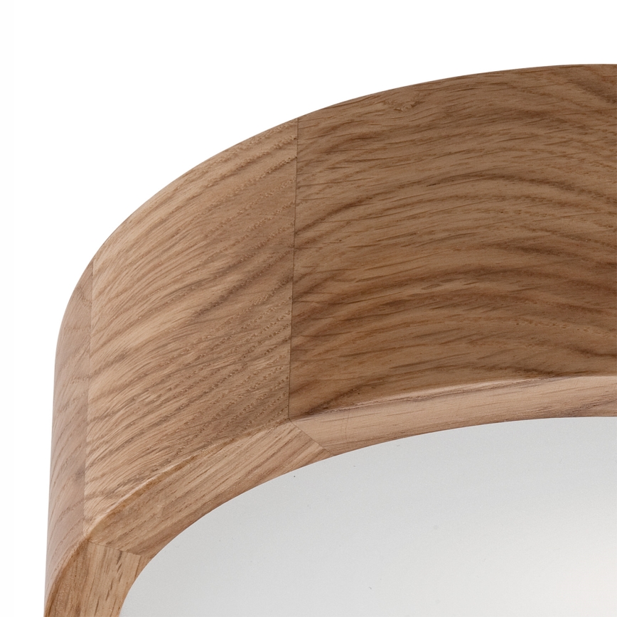 Iluminação de teto OAK 1xE27/60W/230V carvalho ø 27,5 cm - FSC certificado