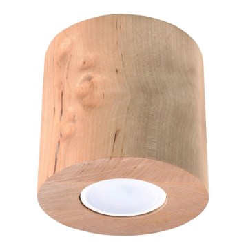 Iluminação de teto ORBIS 1xGU10/40W/230V faia