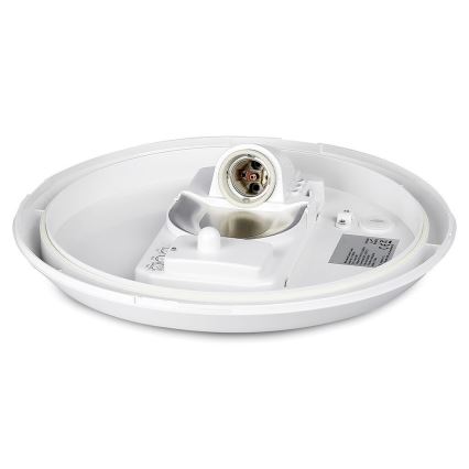 Iluminação de teto para casa de banho com sensor 1xE27/60W/230V IP44 ø 29,6 cm