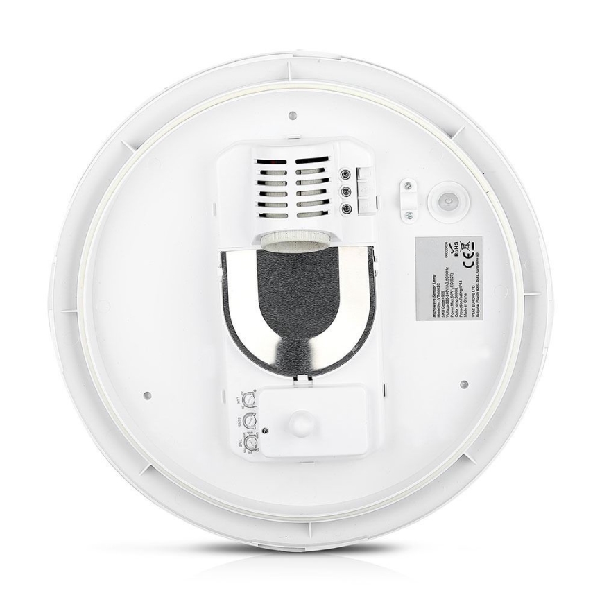 Iluminação de teto para casa de banho com sensor 1xE27/60W/230V IP44 ø 29,6 cm