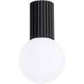 Iluminação de teto para casa de banho HALO 1xG9/8W/230V diâmetro 12 cm IP44 preto