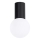 Iluminação de teto para casa de banho HALO 1xG9/8W/230V diâmetro 12 cm IP44 preto