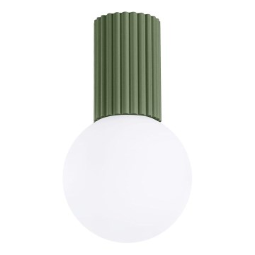 Iluminação de teto para casa de banho HALO 1xG9/8W/230V diâmetro 12 cm IP44 verde
