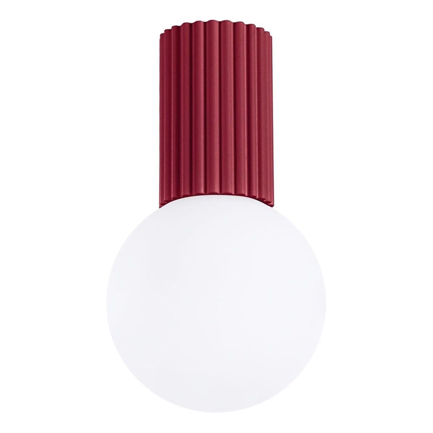 Iluminação de teto para casa de banho HALO 1xG9/8W/230V diâmetro 12 cm IP44 vermelho