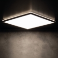 Iluminação de teto para casa de banho LED AZPO LED/12,3W/230V IP54 preto