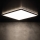 Iluminação de teto para casa de banho LED AZPO LED/12,3W/230V IP54 preto
