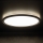 Iluminação de teto para casa de banho LED AZPO LED/22W/230V diâmetro 42 cm IP54 preto