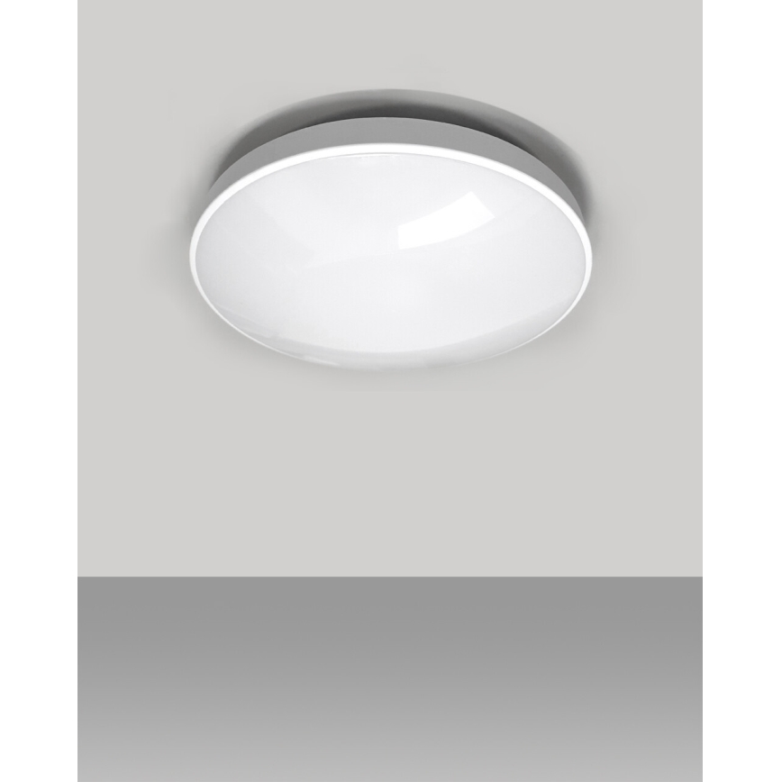 Iluminação de teto para casa de banho LED CIRCLE LED/24W/230V 4000K diâmetro 37 cm IP44 branco