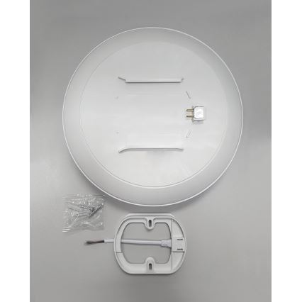 Iluminação de teto para casa de banho LED CIRCLE LED/24W/230V 4000K diâmetro 37 cm IP44 branco
