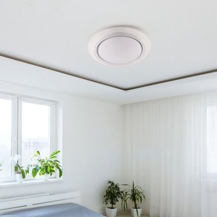 Iluminação de teto para casa de banho LED com regulação ADELA LED/72W/230V diâmetro 48 cm 3000-6000K IP44 + comando
