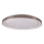 Iluminação de teto para casa de banho LED com regulação GRAŻYNA LED/72W/230V 3000-6000K diâmetro 51 cm IP44 cinzento + comando
