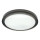 Iluminação de teto para casa de banho LED com regulação HALINA LED/48W/230V 3000-6000K diâmetro 38 cm IP44 preto + comando