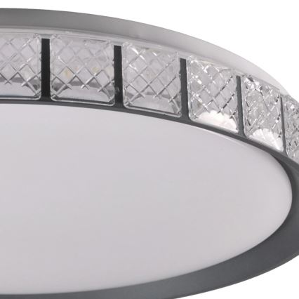 Iluminação de teto para casa de banho LED com regulação NINA LED/72W/230V diâmetro 49 cm 3000-6000K IP44 + comando