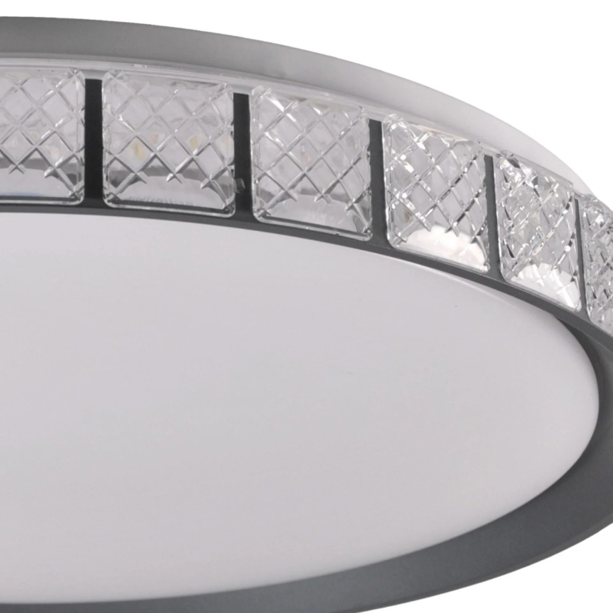 Iluminação de teto para casa de banho LED com regulação NINA LED/72W/230V diâmetro 49 cm 3000-6000K IP44 + comando