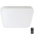 Iluminação de teto para casa de banho LED com sensor LED/36W/230V 4000K IP44 branco + comando