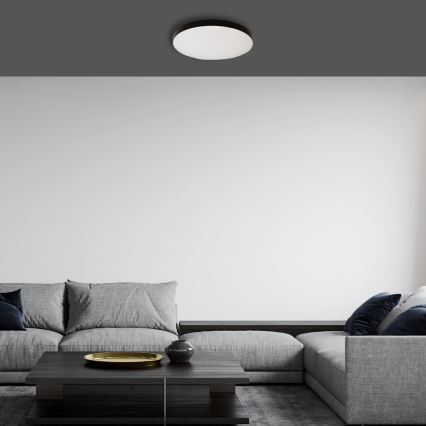 Iluminação de teto para casa de banho LED com sensor MAYA LED/13W/230V diâmetro 33 cm IP44 preto