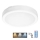 Iluminação de teto para casa de banho LED com sensor NAIROS LED/24W/230V IP65 3000/4000/6500K diâmetro 30 cm branco + comando