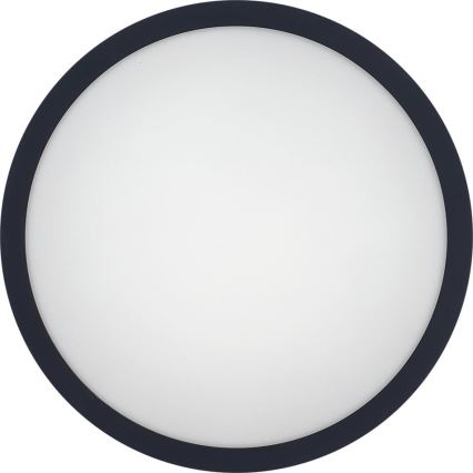 Iluminação de teto para casa de banho LED ELLÉ LED/24W/230V 3000/4000/6500K diâmetro 26 cm IP54 antracite