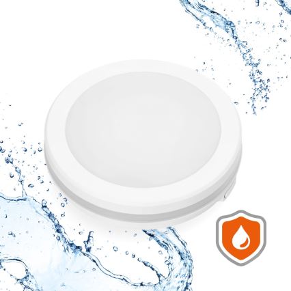 Iluminação de teto para casa de banho LED LED/12W/230V 3000/4000/6500K IP65 diâmetro 20 cm branco