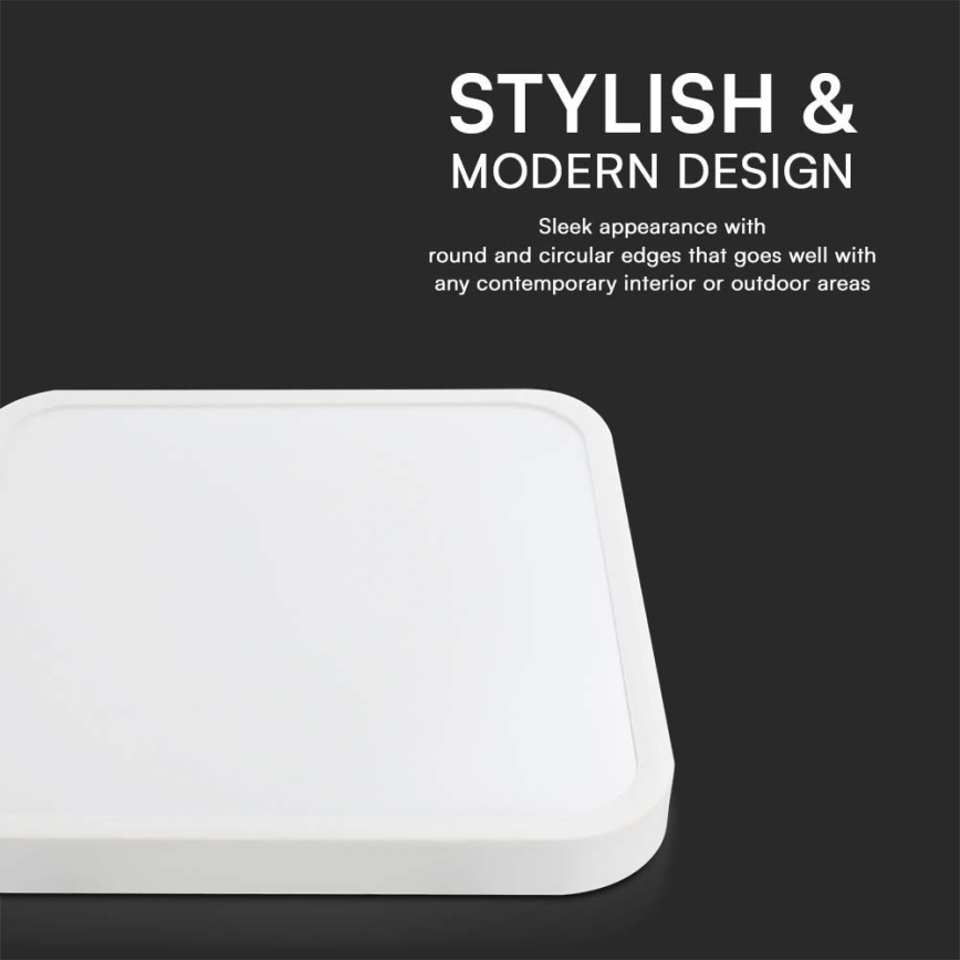 Iluminação de teto para casa de banho LED LED/24W/230V 6500K IP44 branco