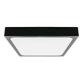 Iluminação de teto para casa de banho LED LED/30W/230V 3000K IP44 42x42 cm preto
