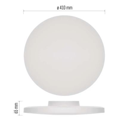 Iluminação de teto para casa de banho LED LED/32W/230V 3000/4000/5700K IP55 branco