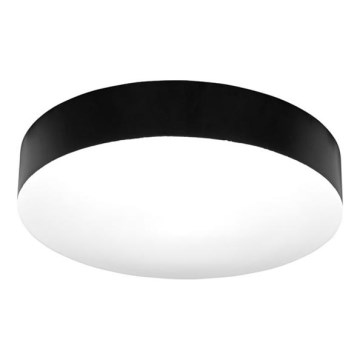 Iluminação de teto para casa de banho LED MAKARON LED/24W/230V 3000/4000/6000K diâmetro 30 cm IP44 preto