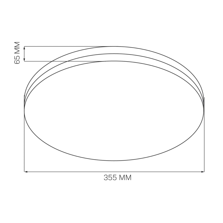Iluminação de teto para casa de banho LED MOON LED/18W/230V cromado brilhante IP44
