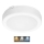 Iluminação de teto para casa de banho LED NAIROS LED/12W/230V 3000/4000/6500K IP65 diâmetro 20 cm branco