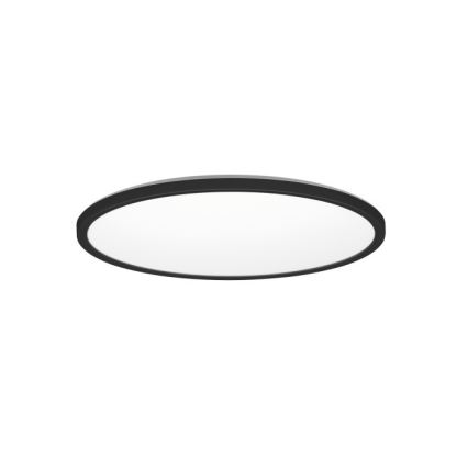 Iluminação de teto para casa de banho LED NIVERA LED/12W/230V IP54 3000/4000/6000K diâmetro 22,5 cm preto