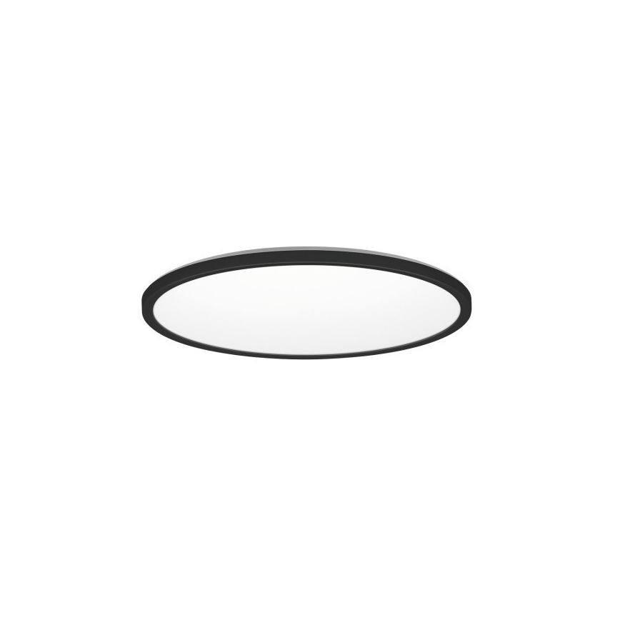 Iluminação de teto para casa de banho LED NIVERA LED/12W/230V IP54 3000/4000/6000K diâmetro 22,5 cm preto