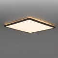 Iluminação de teto para casa de banho LED NIVERA LED/18W/230V IP54 3000/4000/6000K 30x30 cm preto