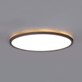Iluminação de teto para casa de banho LED NIVERA LED/18W/230V IP54 3000/4000/6000K diâmetro 30 cm preto
