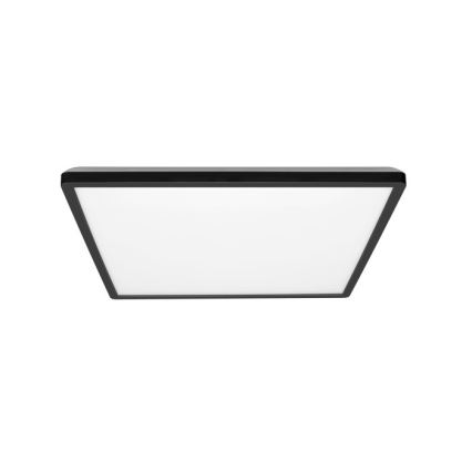 Iluminação de teto para casa de banho LED NIVERA LED/24W/230V IP54 3000/4000/6000K 30x30 cm preto