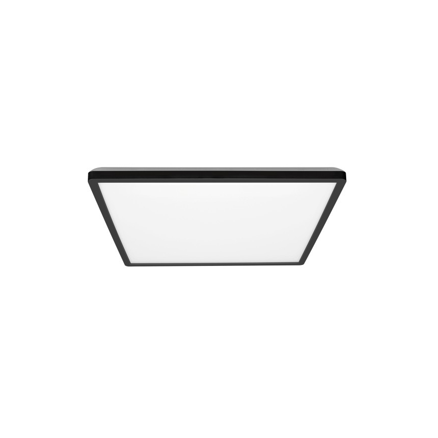 Iluminação de teto para casa de banho LED NIVERA LED/24W/230V IP54 3000/4000/6000K 30x30 cm preto