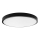 Iluminação de teto para casa de banho LED SAMSUNG CHIP LED/36W/230V IP44 3000K diâmetro 35 cm preto
