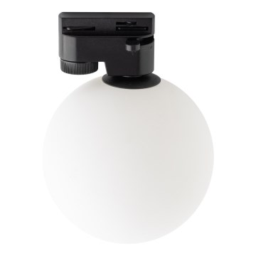 Iluminação de teto para sistema de carris monofásico TRACER 1xG9/8W/230V branco/preto