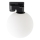 Iluminação de teto para sistema de carris monofásico TRACER 1xG9/8W/230V branco/preto
