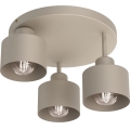 Iluminação de teto PARKLA 3xE27/15W/230V bege