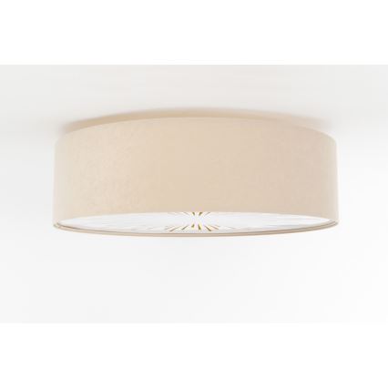 Iluminação de teto RAYS 2xE27/60W/230V diâmetro 40 cm bege