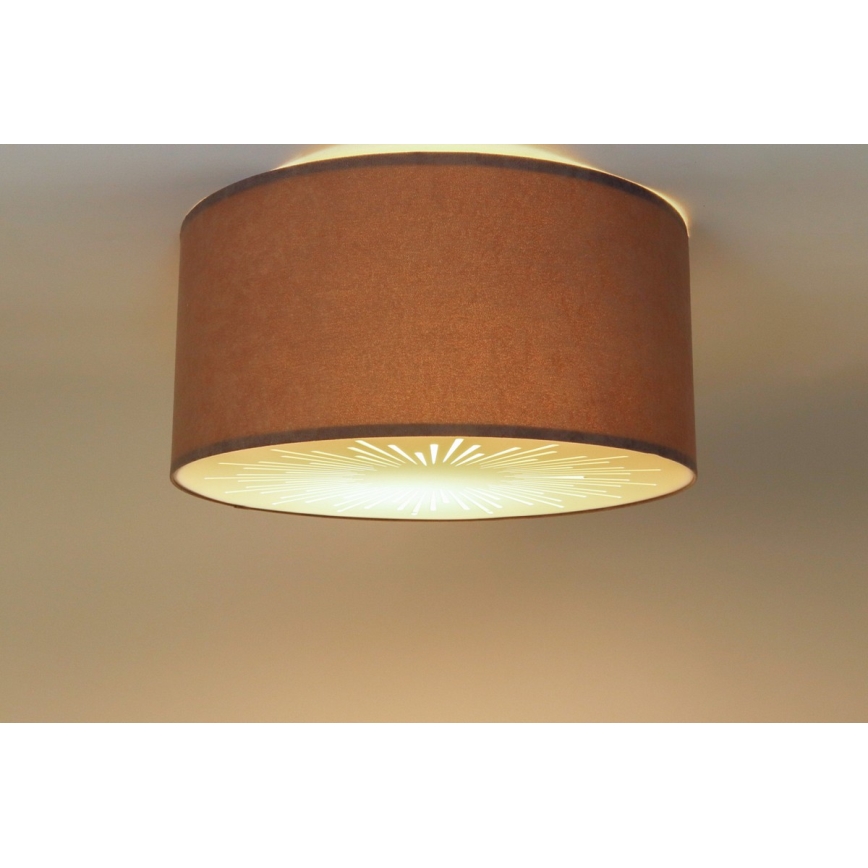 Iluminação de teto RAYS 2xE27/60W/230V diâmetro 40 cm cinzento