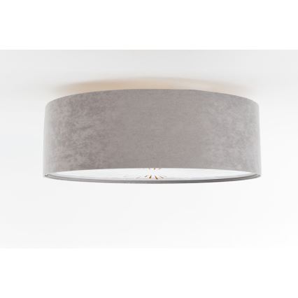 Iluminação de teto RAYS 2xE27/60W/230V diâmetro 40 cm cinzento