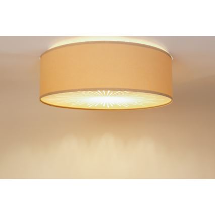 Iluminação de teto RAYS 2xE27/60W/230V diâmetro 60 cm branco
