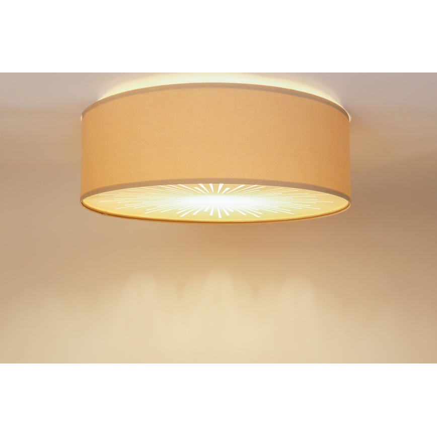 Iluminação de teto RAYS 2xE27/60W/230V diâmetro 60 cm branco