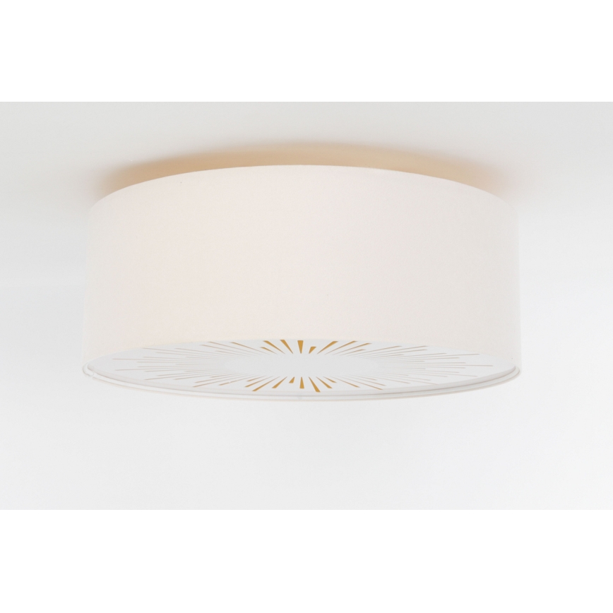 Iluminação de teto RAYS 2xE27/60W/230V diâmetro 60 cm branco