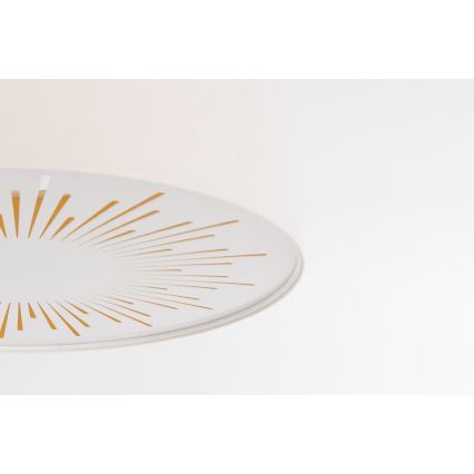 Iluminação de teto RAYS 2xE27/60W/230V diâmetro 60 cm branco