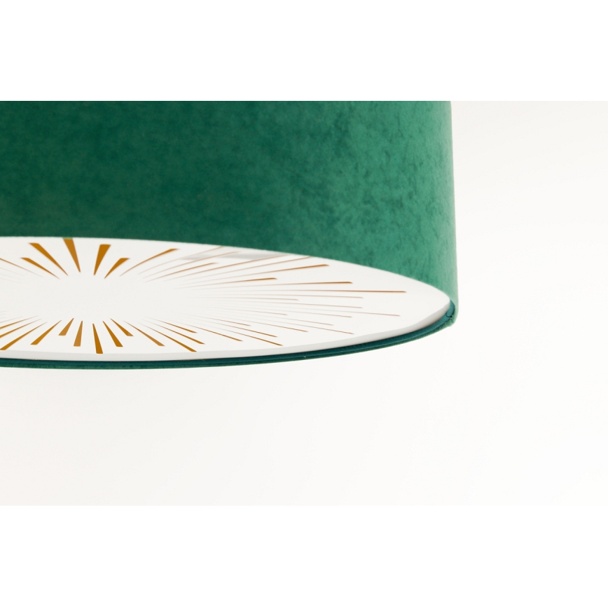 Iluminação de teto RAYS 2xE27/60W/230V diâmetro 60 cm verde