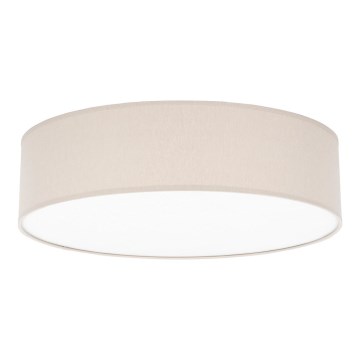 Iluminação de teto RONDO 4xE27/15W/230V d. 45 cm bege
