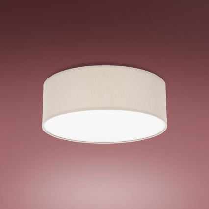 Iluminação de teto RONDO 4xE27/15W/230V d. 45 cm bege